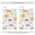 thumbnail image 4 of Yayeee Garden Flag 12" x 18" Double Sided Outdoor Yard Lawn Holiday Decorations, Rainbows Pattern, 4 of 6
