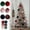 Green, variant on 6pcs 3.15 Inch Velvet Balls Ornaments For Christmas Tree Christmas Decorations Party With String Hanger Colors Available