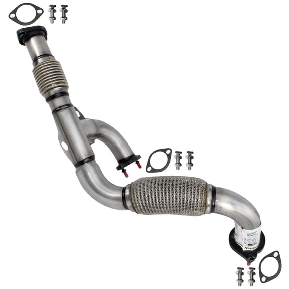Northeastern Exhaust Flex Y Pipe Fits 2014-2018 RAM Promaster 1500, 2500, 3500 3.6L - Direct Fit Replacement | Stainless Steel