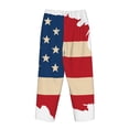 thumbnail image 5 of Daiia American Flag Map Women's Sleep Pant with Pockets and Drawstring,Pajama Pants-XX-Large, 5 of 9