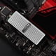 thumbnail image 5 of Disipador de calor M.2 para SSD NVMe NGFF M.2 2280, aleta de refrigeración de alto rendimiento para PC Plata, 5 of 6