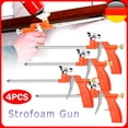 thumbnail image 1 of Pack de 4 pistolas de espuma, pistolas de espuma de PU, pistolas de espuma de construcción de teflón, pistolas de montaje, 1 of 5