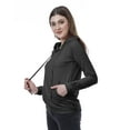 thumbnail image 2 of Moomaya Womens Hoodie Full Sleeves Top w/ Pockets Casual Soft Hoodies, 2 of 8