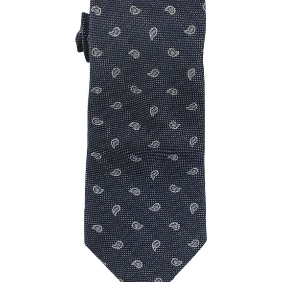 The Men's Store Mens Merridian Medallion Self-tied Necktie, Blue, One Size