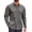 Grey, variant on Mens Casual Button Down Shirts Untucked Long Sleeve Stretch Dress Shirt