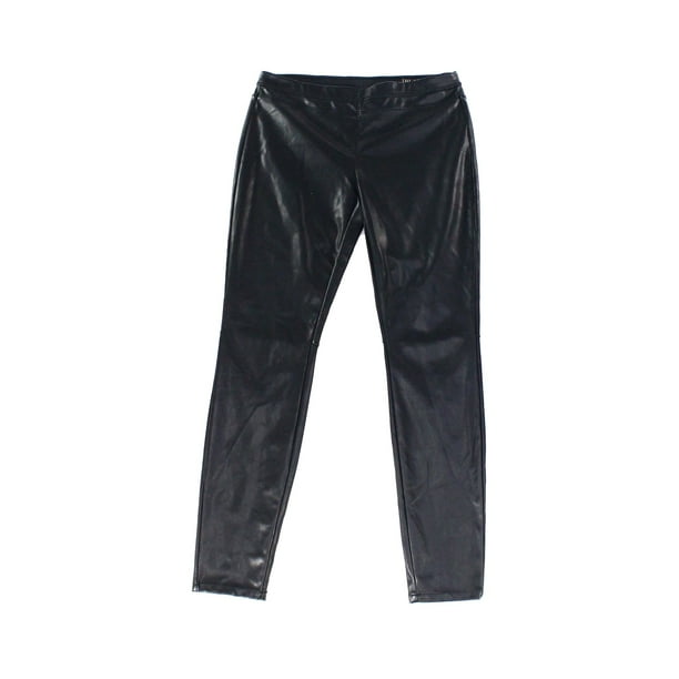 blank nyc leather joggers