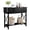 Black, variant on AHB Wood Console Table with 3 Drawers and 2-Tier Storage Shelves, 39.4" Narrow Entryway Table for Small Spaces, Walnut Sofa Table for Hallway Living Room, Rustic Farmhouse Style Walnut