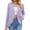 Purple, variant on Open Front Cardigans for Women Lightweightt Draped Ruffle Trendy Shrugs Long Sleeve Spring Fall Outerwear (XL, Sky Blue)