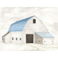 thumbnail image 2 of Shamp, Cindy 18x15 White Modern Wood Framed Museum Art Print Titled - Barn III, 2 of 4