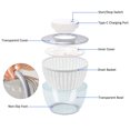 thumbnail image 3 of EASTIN Electric Large Salad Spinner  6L Lettuce Spinner  Quick Dry Vegetable Washer Dryer and Lettuce Drain with Ease for Faster Food Prep, 3 of 7
