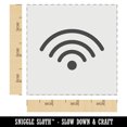 thumbnail image 2 of Internet Wifi Symbol DIY Cookie Wall Craft Stencil - 3.5 Inch, 2 of 5