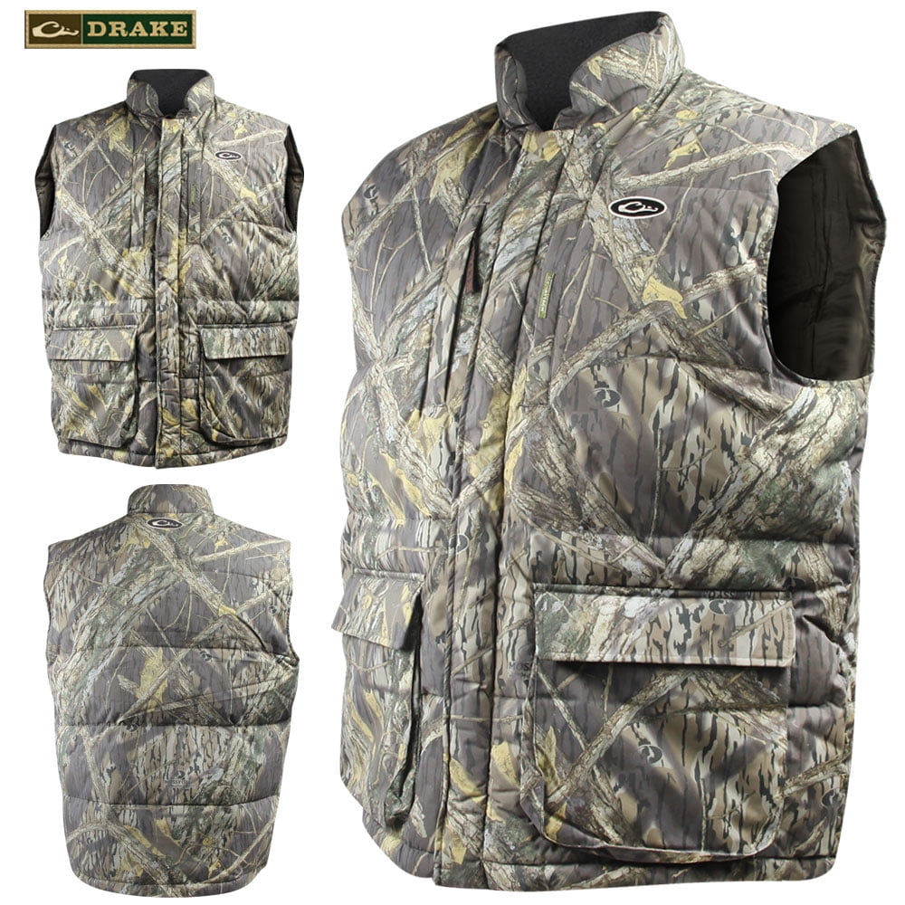 Drake Waterfowl Drake LST Down Vest (XL) MOSHB