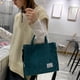 thumbnail image 4 of Bolsa Bolso bandolera de pana para mujer, bolso de mano, bolsos retro (verde) JShteea Para Estrenar, 4 of 9