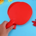 thumbnail image 2 of 1 Pair Table Tennis Bats Plastic Racket Children Practice Training Plastic Pats for Kids (Red), 2 of 8