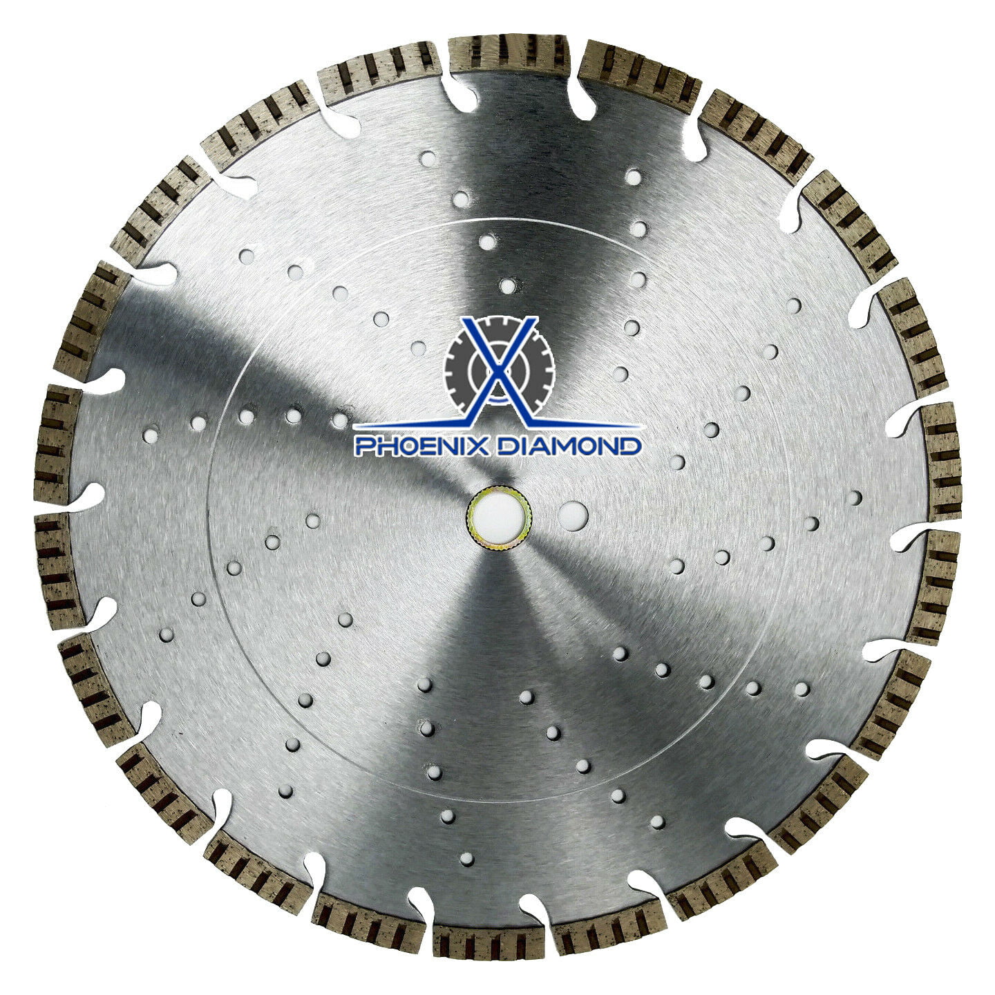 2PK-16" TURBOx12MM Concrete Brick Block Paver Asphalt Laser Diamond Blade-BEST 