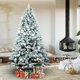 thumbnail image 2 of Árbol de Navidad Maylaviu artificial flocado de 1,2 m con piña de pino, 2 of 7