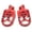 Red, variant on MX Style Front Foot Pegs Footpegs Pedals for Harley Pan America 1250 RA1250 Special RA1250S 2021 2022 2023 2024