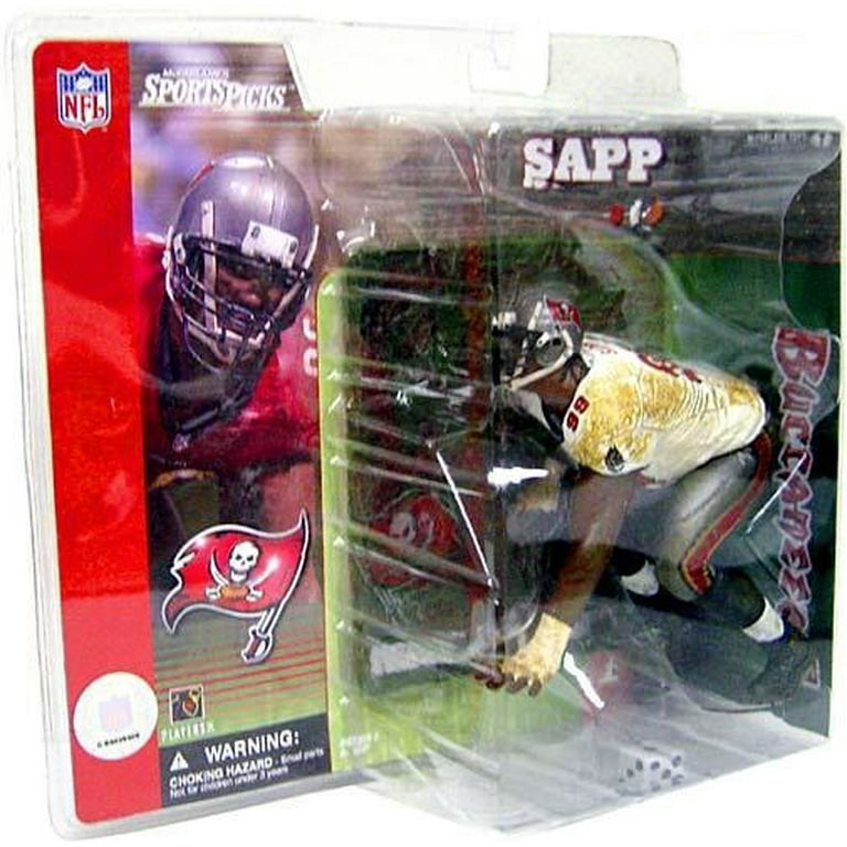 Warren Sapp フィギュア 99 McFarlane Toys 2001 McFarlane Series 1 WARREN SAPP #99 NFL Tampa Bay Buccaneers