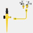 thumbnail image 4 of 360° Rotation Auto Irrigation System Garden Lawn Sprinkler Patio Save Water, 4 of 9