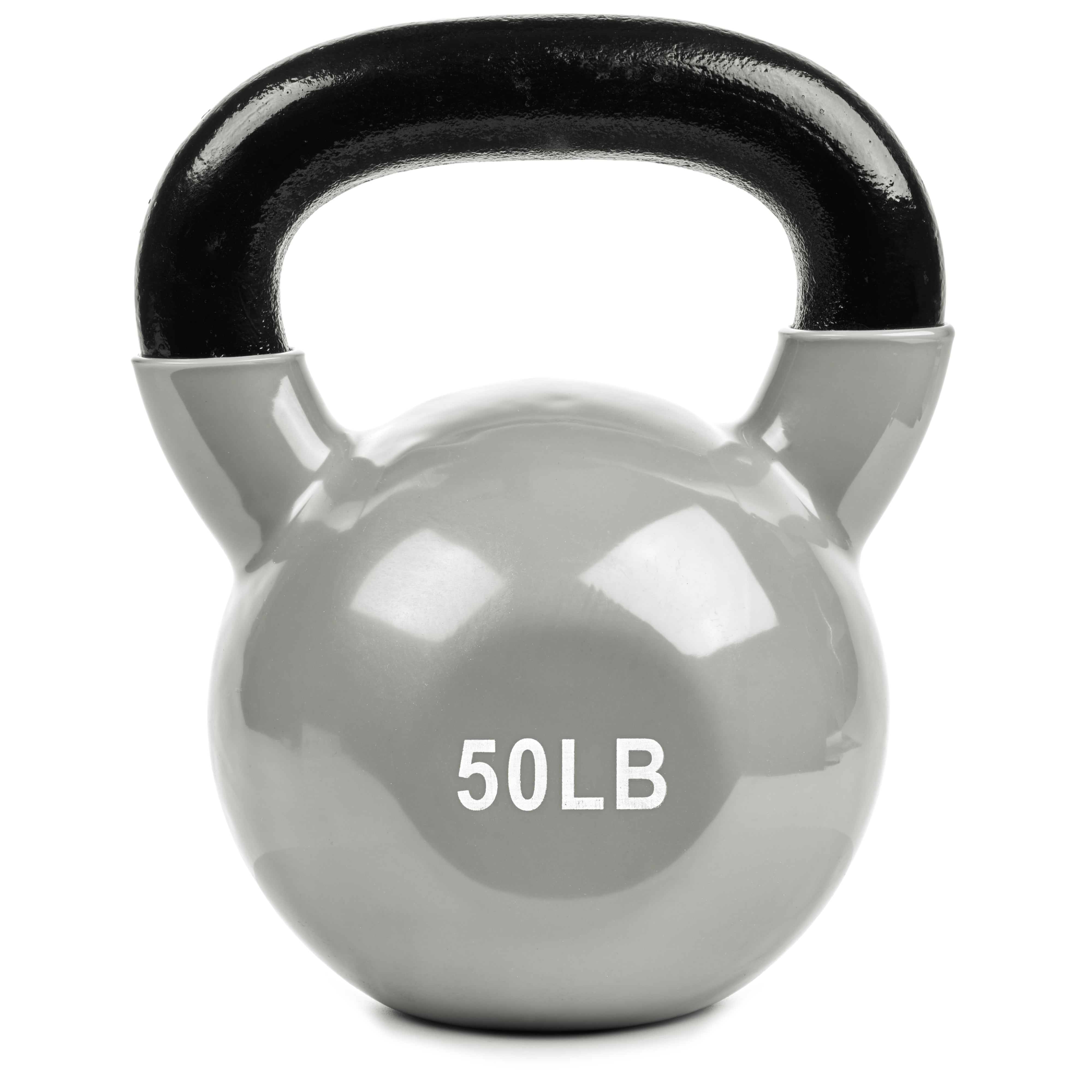 Vitos Fitness Vinyl Coated Kettlebell Weights Available from 5 to 50 LBs