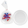 thumbnail image 5 of 250 Pack 6 Inch White Foam Plastic Plates Disposable Strong Sturdy Soak Proof 6", 5 of 6