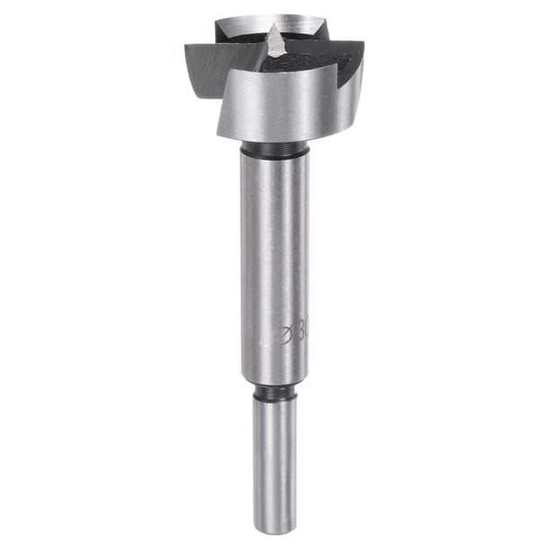 Uxcell Broca Forstner Acero de Alta Velocidad Broca Forstner para Madera, Contrachapado, Plástico Herramienta de Perforación 1-3/16"(30mm)