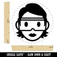 thumbnail image 2 of Occupation Scientist Lab Chemist Woman Icon Self-Inking Rubber Stamp Ink Stamper - Yellow Ink - Medium 1 Inch, 2 of 7