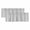 Grey, variant on 2 Pack Valances for Windows, Vintage Stripes Window Valances for Living Room/Bedroom/Bathroom, Retro Minimalist Lines Pattern Light Blue Light Filtering Kitchen Curtain Valance 42"W x12" L