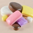 thumbnail image 4 of Pan pegajoso de simulación de rebote lento de Pu Pan de bizcocho de simulación de color macarrón Pan de red pegajoso rojo, 4 of 5