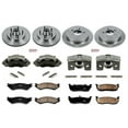 thumbnail image 2 of PowerStop Front and Rear Stock Replacement Brake Pad and Rotor Kit with Calipers Fits: FORD Select Models KCOE1881, 2 of 5