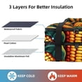 thumbnail image 2 of Thanksgiving Double Layered Insulated Lunch Bag with Large Capacity and Dual Compartments, Refrigerated Meal Bag for Hand Carry 7.1x11.4x16.1 Inches, 2 of 6