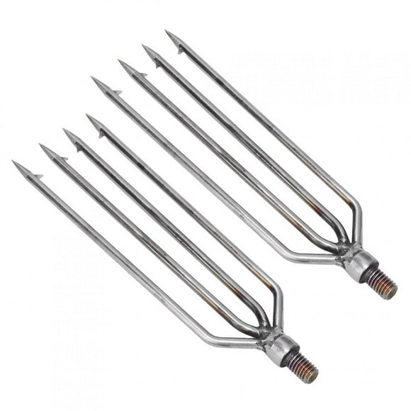 Dioche Harpon de Pêche Compact Universel Assorti 16.5x4x1.2cm, Gig de Pêche, Anguille pour Saumon
