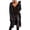 Black coat for women, variant on Usmixi 2023 Sweater Coat for Women Winter Womens Sweater Cardigan Casual Solid Long Sleeve Fall Long Sweater Coat Open Front Soft Cozy Cable Knitted Cardigan Outwear with Pocket Weekly