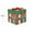G, variant on Christmas Decoration Gift Box, Gift Packaging Box, Festive Reusable Stacking Head Gift Box for Holiday Presents, Versatile Spacious Christmas Tree Gift Pack with Display Window Scene Ornament