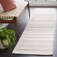 thumbnail image 2 of SAFAVIEH Kilim Thaddeus Striped Runner Rug, Ivory/Grey, 2'3" x 8', 2 of 8