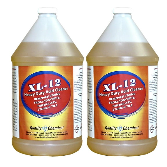 XL-12 High Power Acid Cleaner - removes rust & oxidation - 2 gallon case
