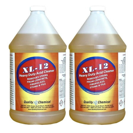 XL-12 High Power Acid Cleaner - removes rust & oxidation - 2 gallon