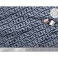thumbnail image 2 of Soimoi Georgette Viscose Fabric Geometric Abstract Print Fabric by The Yard 42 Inch Wide, 2 of 3