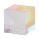 thumbnail image 1 of Cubo de prisma de vidrio óptico Cubo de prisma de vidrio óptico Vidriera de colores Luz brillante de seis caras Combinación de prisma de cubo Prisma de división de haz de ANGGREK Otros, 1 of 8