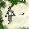 thumbnail image 3 of Personalized Lacrosse Ornament Lacrosse Christmas Ornament Lacrosse Ornaments for Christmas Tree Lacrosse Gifts Lacrosse Coach Gifts Lacrosse Player Gift Sport Fan (Lacrosse 7) - 3396 (Orange), 3 of 8