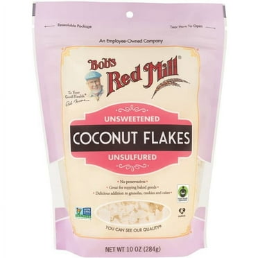Bob's Red Mill Unsweetened Coconut Flakes 10 oz Pkg