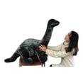 thumbnail image 7 of American Made Giant Stuffed Gray Dinosaur Soft Plush Brontosaurus 48 inches wide 30 inches tall Made in the USA, 7 of 7