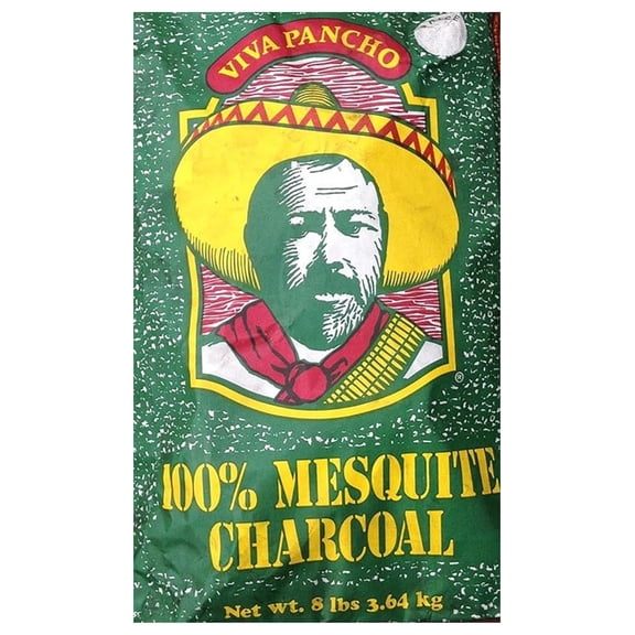 8 LB Bag of Authentic & Natural 100% Mesquite LUMP Charcoal, Handmade