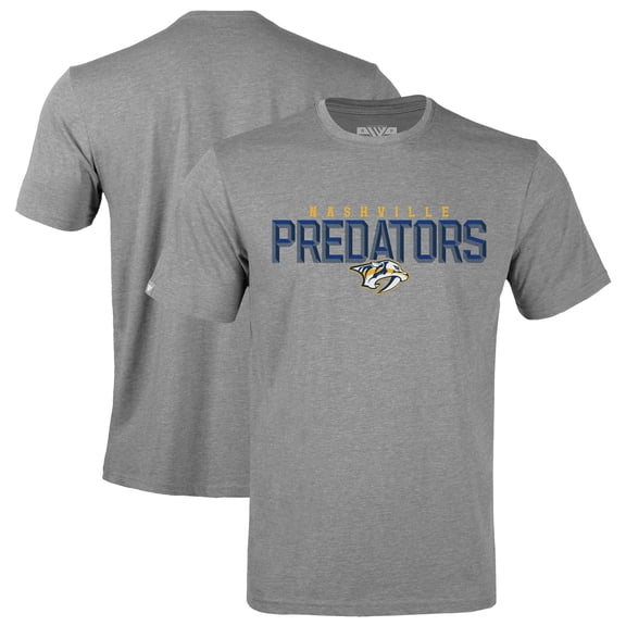 Men's Levelwear Gray Nashville Predators Richmond Carve T-Shirt
