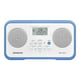 Sangean-PR-D19 - radio Portable - 1,4 Watt - Blanc, Bleu – image 2 sur 3