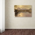 thumbnail image 3 of Church 'Lake Katahdin Maine' Canvas Art, 3 of 3