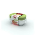 thumbnail image 3 of Rubbermaid TakeAlongs 950-mL (4-Cup) Rectangular Food Storage Containers, Special-Edition  Sharp Lime, 6-Pack, 3 of 3