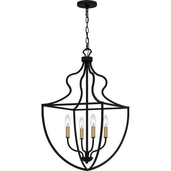 4 Light Pendant in Traditional Style-30.25 inches Tall and 16.5 inches Wide Bailey Street Home 71-Bel-5173548