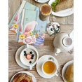 thumbnail image 4 of Easter Kitchen Dish Towels for Drying Dishes Set of 4, Spring Rabbit Ear Eggs Floral Butterfly Wooden Waffle Weave Microfiber Hand Tea Bathroom Towels Quick Dry & Absorbent Towel 15.7x23.6, 4 of 7
