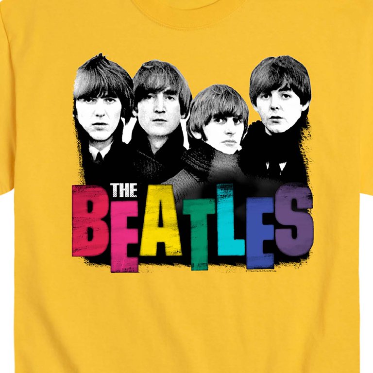 The Beatles - Colorful Logo - Men's Short Sleeve Graphic T-Shirt